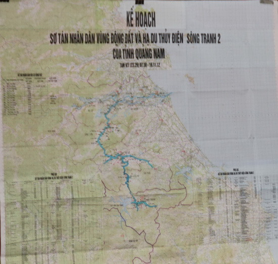 Kịch bản sơ tán 62.000 dân nếu vỡ đập Sông Tranh 2 ảnh 1