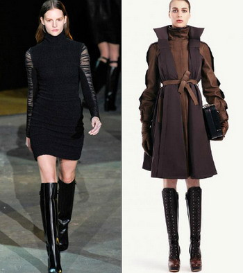 Sự "hồi sinh" của những đôi boot dài đến ngang gối ảnh 1