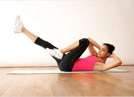 Bảy động tác thể dục hữu hiệu cho vòng eo thon ảnh 2