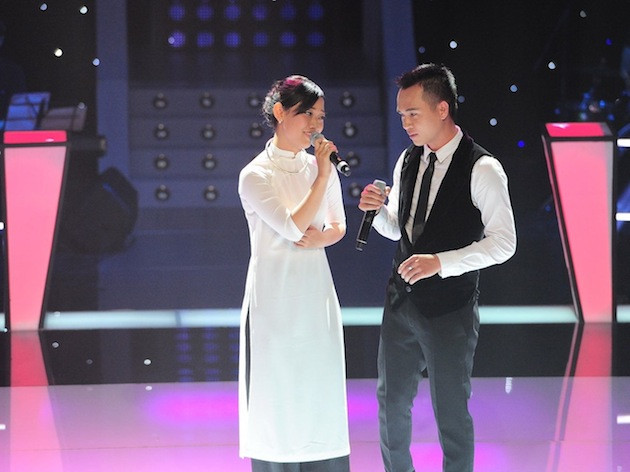 Đội Quốc Trung gây bão trên sàn đấu Giọng hát Việt ảnh 4