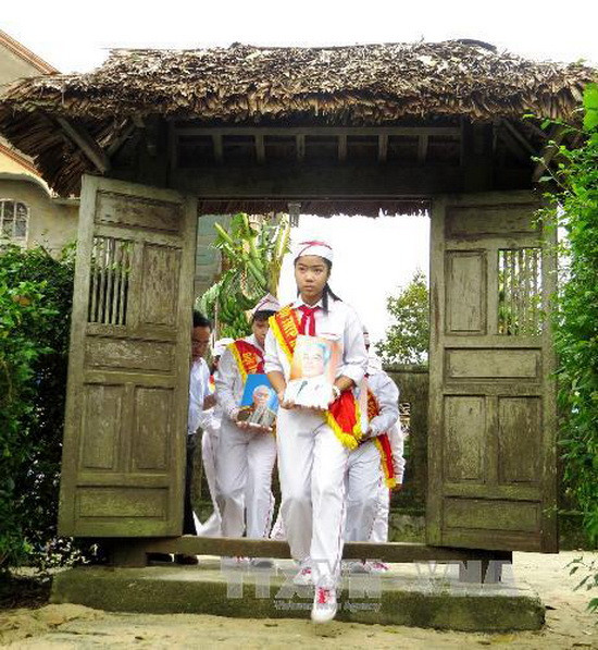 Chùm ảnh tưởng niệm tại nơi Đại tướng sinh ra ảnh 1 Chùm ảnh tưởng niệm tại nơi Đại tướng sinh ra ảnh 1