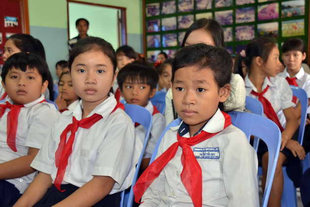 Học sinh Việt kiều ở CPC khai giảng năm học mới ảnh 3