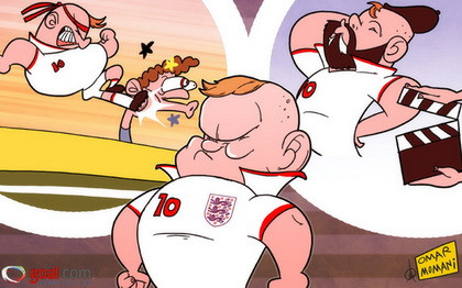 Biếm họa Rooney muốn hung hãn như Eric Cantona ảnh 1 Biếm họa Rooney muốn hung hãn như Eric Cantona ảnh 1