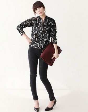 Cách kết hợp quần jean đẹp nhất cho các bạn nữ ảnh 1