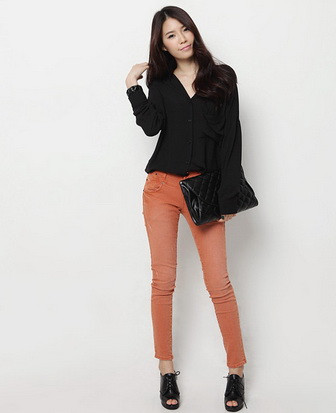 Cách kết hợp quần jean đẹp nhất cho các bạn nữ ảnh 4