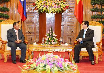 Các lãnh đạo Việt Nam tiếp Phó Chủ tịch nước Lào ảnh 2