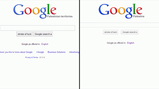 Google ghi tên quốc gia "Palestine" trên trang chủ ảnh 1