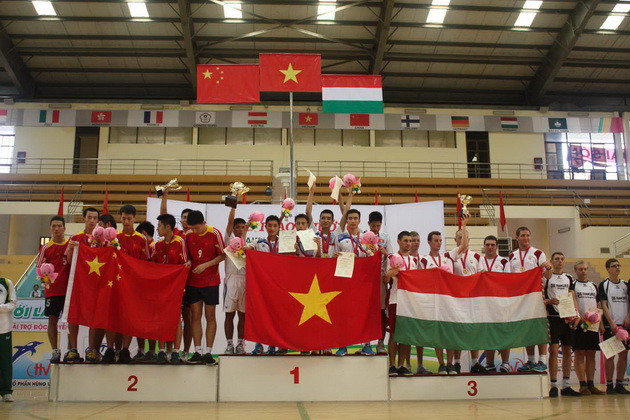 Việt Nam nhất toàn đoàn giải vô địch đá cầu thế giới ảnh 2