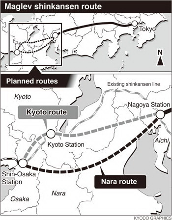 Nhật Bản: 2 tỉnh chạy đua tranh bến đỗ tàu siêu tốc ảnh 1