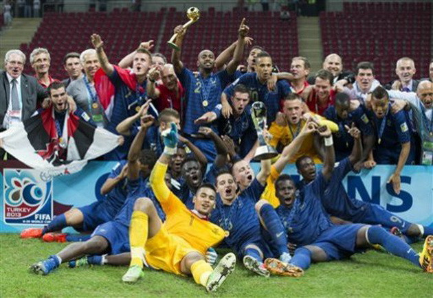 Pháp lần đầu tiên lên ngôi vô địch giải U20 thế giới ảnh 1