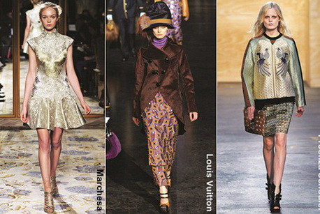 Thêu nổi hoa mỹ tinh xảo trong mẫu thiết kế Thu Đông ảnh 3