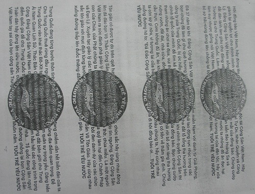 Khởi tố 2 đối tượng tuyên truyền chống Nhà nước ảnh 1