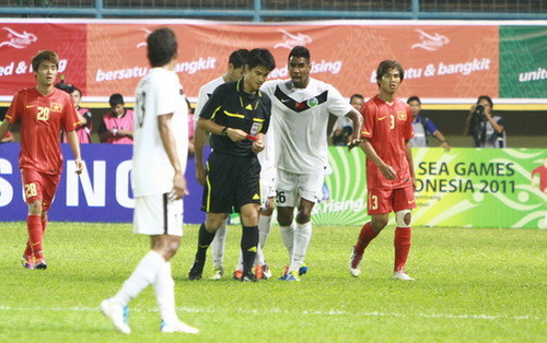 Hạ Timor Leste, U23 VN đặt một chân vào bán kết ảnh 1