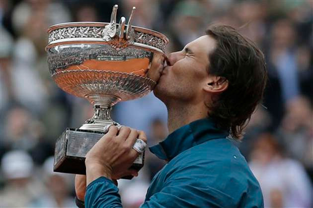 Rafael Nadal lần thứ 8 bước lên đỉnh Roland Garros ảnh 1 Rafael Nadal lần thứ 8 bước lên đỉnh Roland Garros ảnh 1