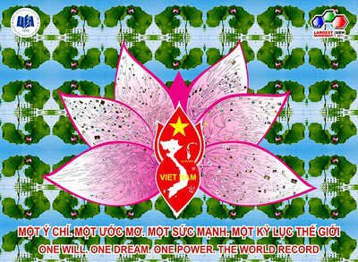 Tranh ghép bản đồ tư duy Việt lập kỷ lục thế giới ảnh 1