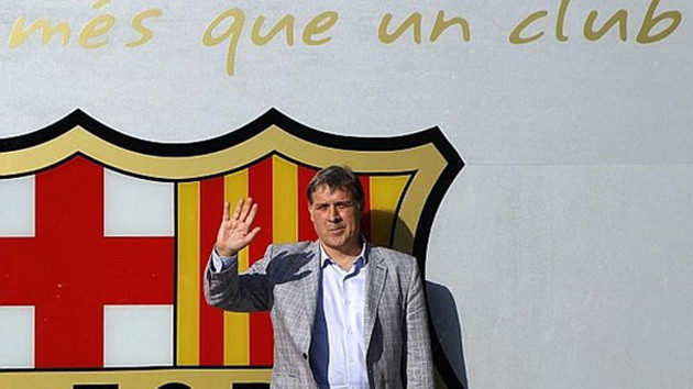 Gerado Tata Martino chính thức ra mắt tại Barcelona ảnh 1