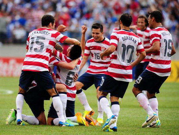 Tuyển Mỹ phô diễn sức mạnh ở tứ kết Gold Cup 2013 ảnh 1