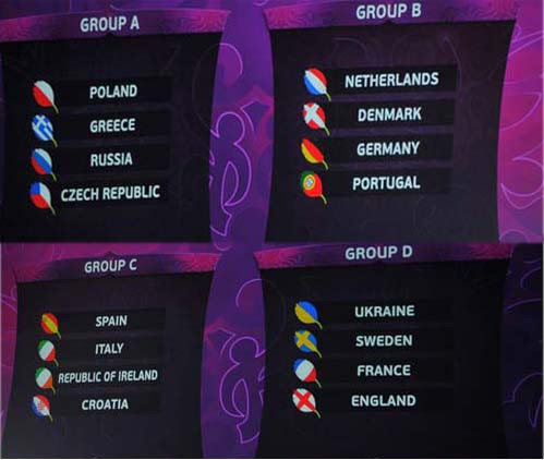 Hà Lan, Đức, BĐN vào bảng tử thần tại Euro 2012 ảnh 1