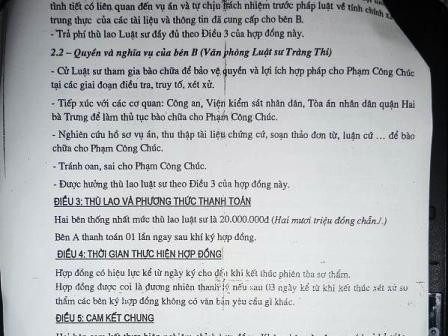 Lạ lùng luật sư "bỏ rơi" thân chủ tại tòa sơ thẩm ảnh 2