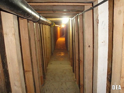 Hầm vận chuyển ma túy mới ở biên giới Mỹ-Mexico ảnh 1