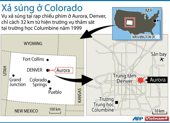 Toàn cảnh vụ xả súng tàn bạo tại bang Colorado ảnh 2