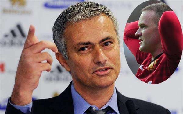 Jose Mourinho công khai "ve vãn" Wayne Rooney ảnh 1