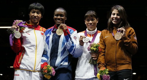 Nữ võ sỹ quyền Anh đầu tiên giành HCV Olympic ảnh 1 Nữ võ sỹ quyền Anh đầu tiên giành HCV Olympic ảnh 1