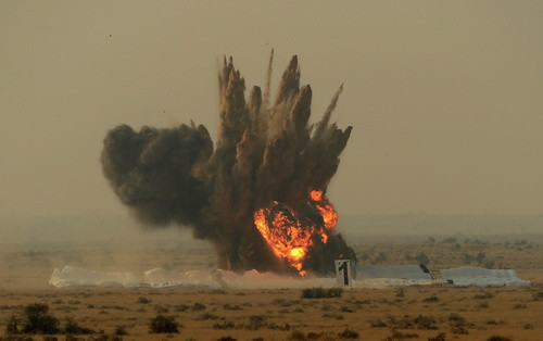 Lực lượng không quân Ấn Độ tiến hành tập trận ảnh 2