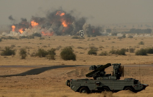 Lực lượng không quân Ấn Độ tiến hành tập trận ảnh 1