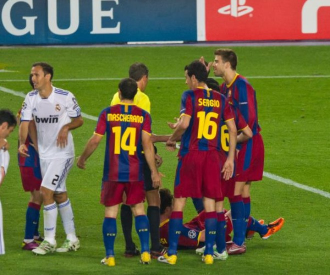 Những hình ảnh đáng chú ý của trận Barca-Real ảnh 8