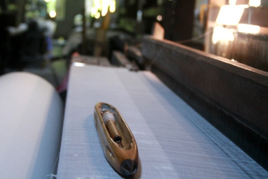 Làng dệt Mã Châu: Khung cửi nằm “đắp chiếu” ảnh 1