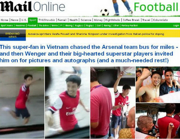 Báo chí thế giới lên "cơn sốt" vì cổ động viên Việt ảnh 1