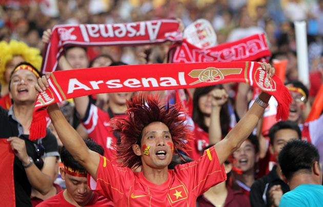 Chùm ảnh trận giao hữu giữa tuyển Việt Nam-Arsenal ảnh 2