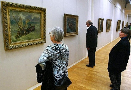 Tranh của danh họa Pháp Delacroix bị đánh cắp ảnh 1