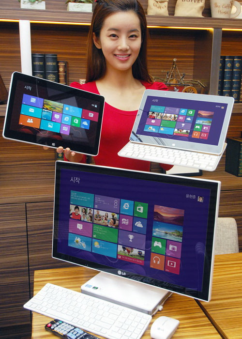 Hãng LG trình làng thiết bị lai tablet-PC Windows 8 ảnh 1