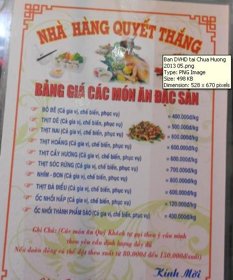 Bán thịt động vật hoang dã ngay cạnh đồn công an ảnh 1