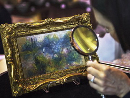 Tìm thấy một bức tranh quý hiếm ở chợ trời ở Mỹ ảnh 1