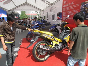 Sôi động với "More Yamaha 2011" tại Quy Nhơn ảnh 1