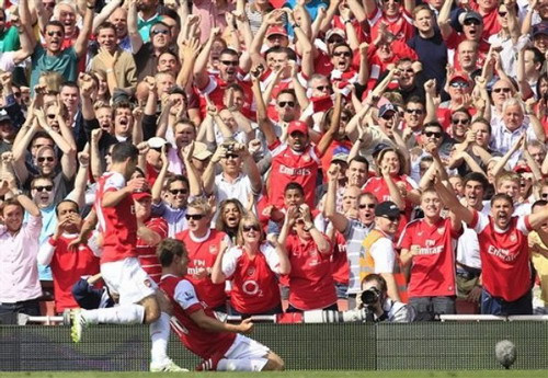 Vài hình ảnh đáng nhớ trong trận Arsenal hạ M.U ảnh 9