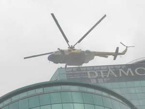 Hình ảnh diễn tập chữa cháy, cứu nạn bằng trực thăng ảnh 4