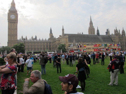 Đồng hồ Big Ben đổ chuông mừng Olympic London ảnh 2