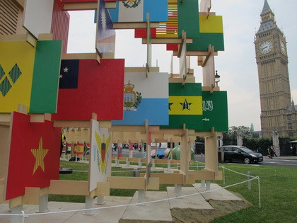 Đồng hồ Big Ben đổ chuông mừng Olympic London ảnh 1