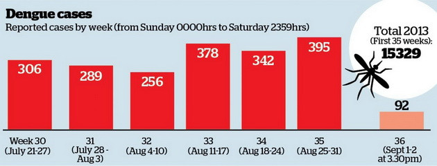 Số ca nhiễm sốt xuất huyết tại Singapore tăng mạnh ảnh 1