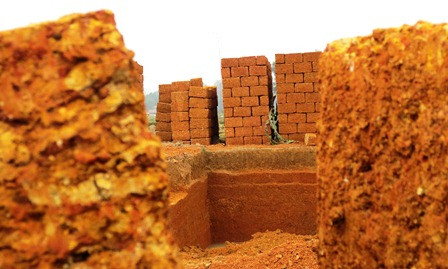 Giữ nét quê qua những bức tượng đá ong xứ Đoài ảnh 2