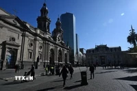 Quang cảnh thủ đô Santiago của Chile. (Ảnh: Getty Images/TTXVN)
