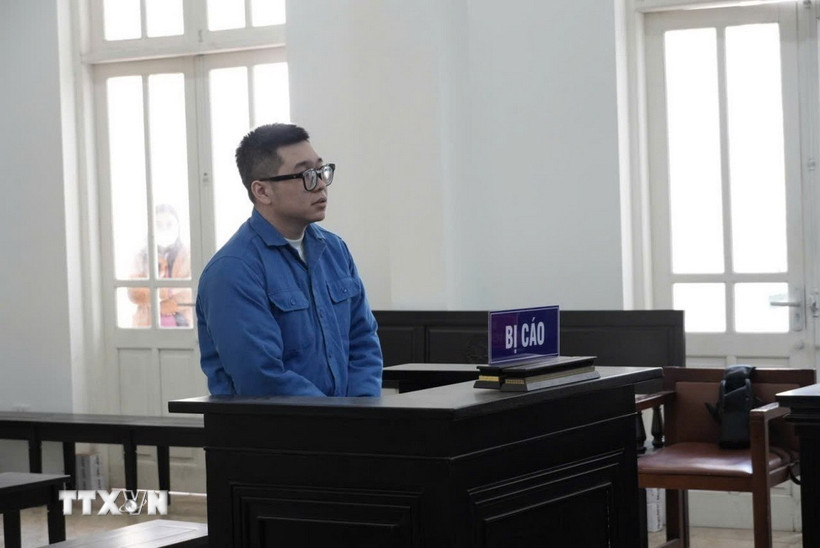 Bị cáo Đặng Chí Thành tại phiên tòa. (Ảnh: Vũ Quang/TTXVN)