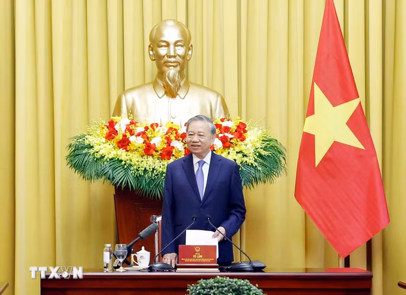 Tổng Bí thư, Chủ tịch nước Tô Lâm. (Ảnh: Thống Nhất/TTXVN)