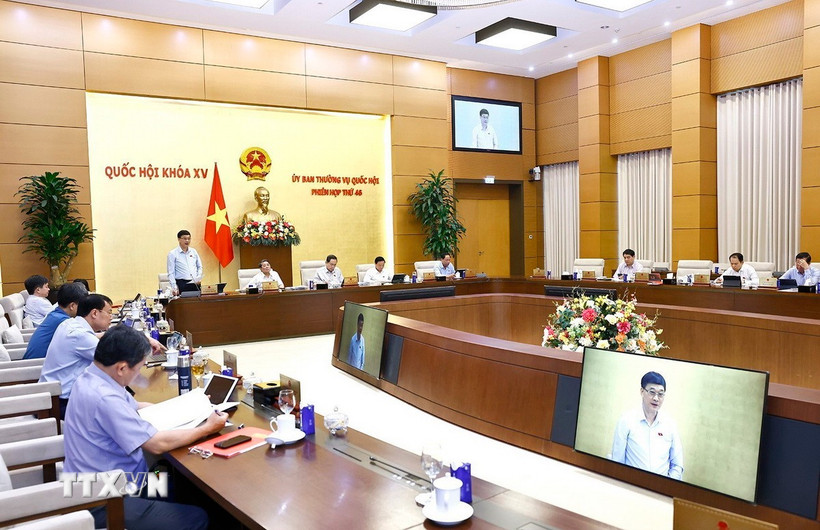 Quang cảnh phiên họp. (Ảnh: Doãn Tấn/TTXVN)