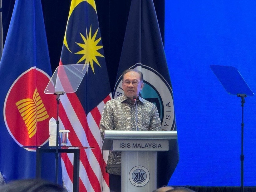Thủ tướng Malaysia Datuk Seri Anwar Ibrahim. (Ảnh: Viên Luyến/TTXVN)