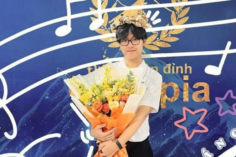 Quán quân Đường lên đỉnh Olympia Trần Bùi Bảo Khánh.